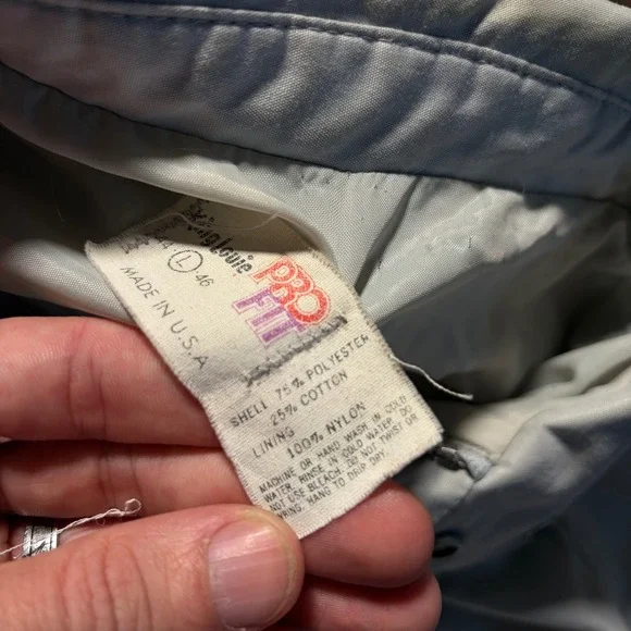 Vintage Ford Ranger Jacket Mens Size L King Louie Pro Fit Light Gray‎